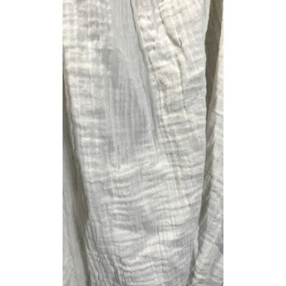 Terra & Sky's Women's Sleeveless with Ruffle Straps White Top - Picture 6 of 8